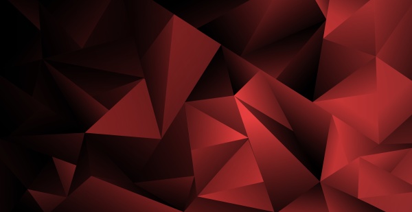 abstract black and red gradient triangles