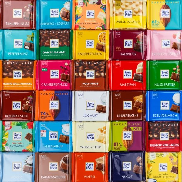 ritter sport chocolate chocolates different types