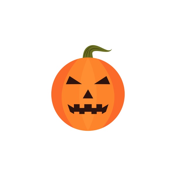 halloween pumpkin icon vector illustration design