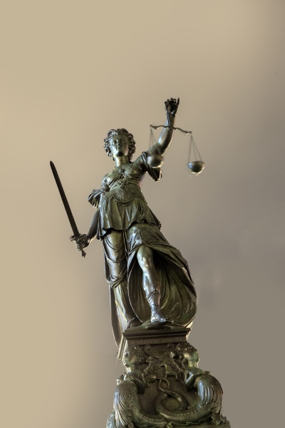 lady justice at the roemer square