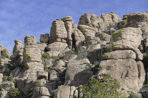 rocks in chiricahua national park