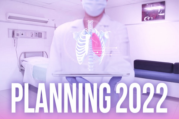 text caption presenting planning 2022
