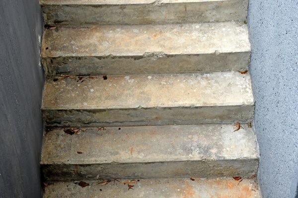 old stairs of an house of