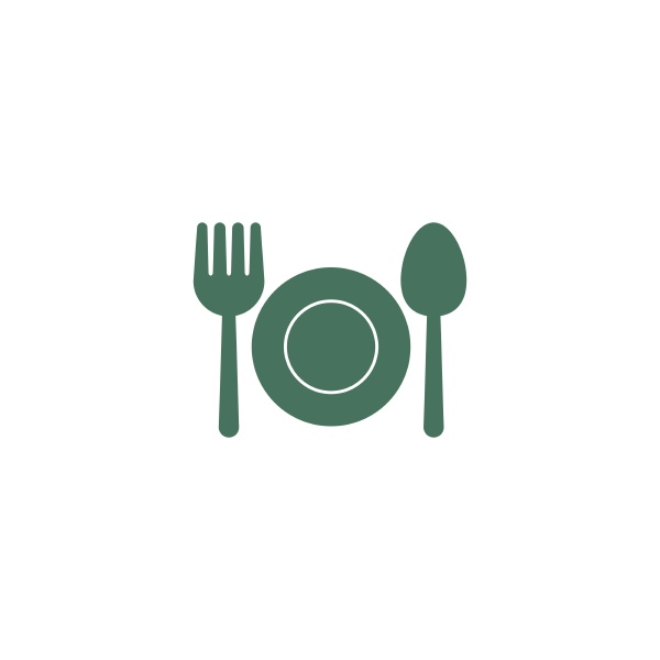food safe icon flat design template