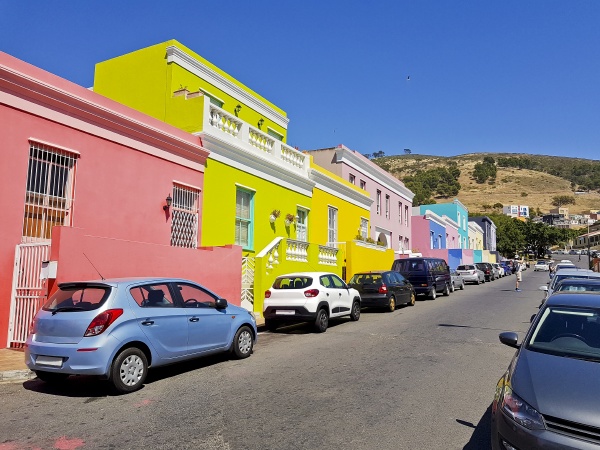 colorful houses bo kaap district cape