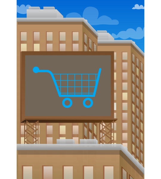 e commerce icon shopping symbol