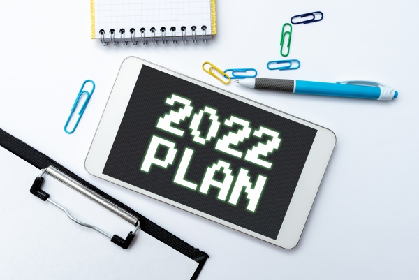 inspiration showing sign 2022 plan