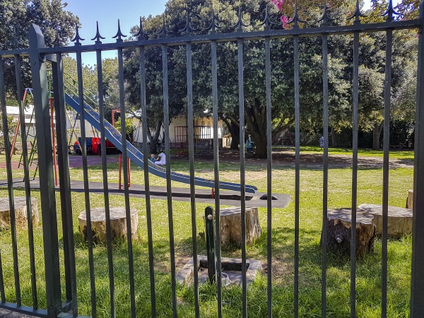 newlands park playground like a prison