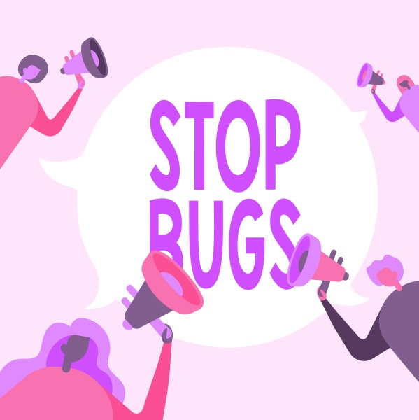 text caption presenting stop bugs