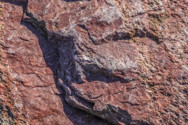 close up view at a granite