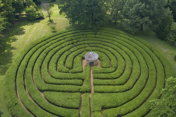 aerial view of the labyrinth state