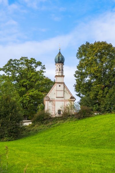 baroque church in murnau