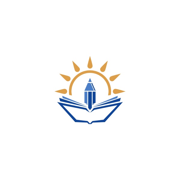 education logo icon design template vector