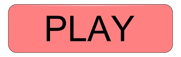 play button pastel red on white