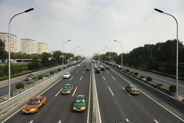 china beijing car traffic