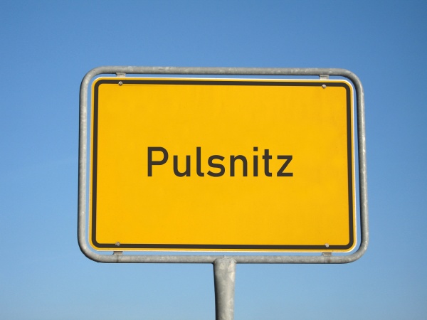 place name sign pulsnitz