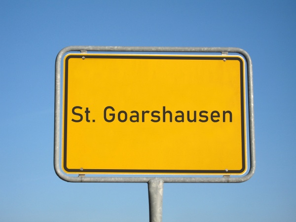 place name sign sankt goarshausen