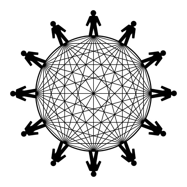 symbol for the power of networking