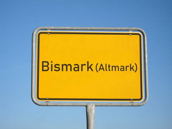 place name sign bismark altmark