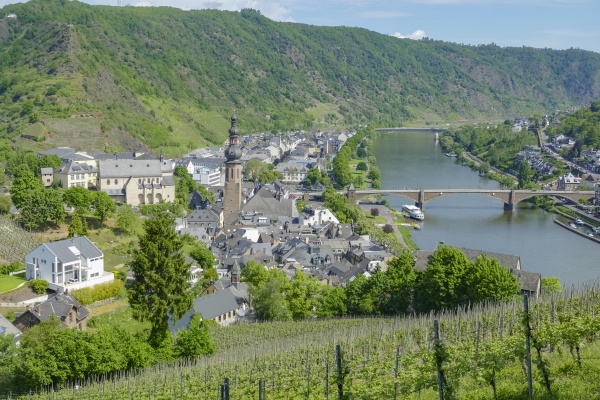 cochem at moselle river