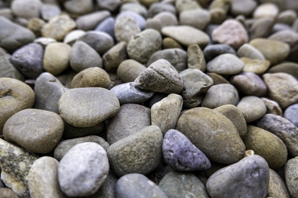 pebble stones detail