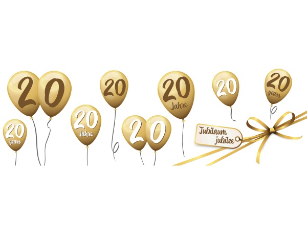 jubilee balloons 20 years