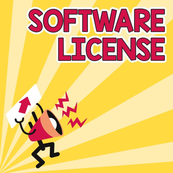 text showing inspiration software license