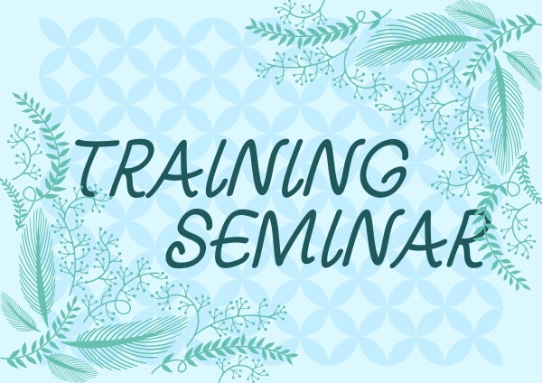 conceptual caption training seminar business