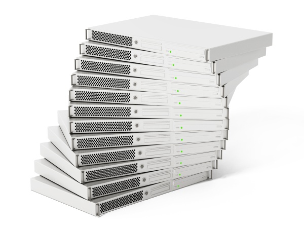 dna shaped data server units isolated