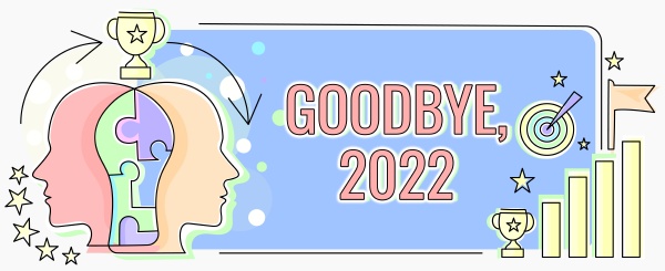 conceptual caption goodbye 2022 business