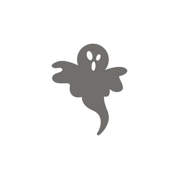 ghost logo icon design illustration