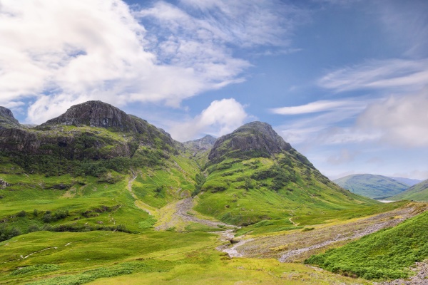 The Three Sisters of Glencoe in Scotland - Stock image #31641290 ...