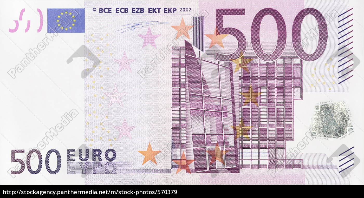 500 Euro Bill Stock Photo Panthermedia Stock Agency