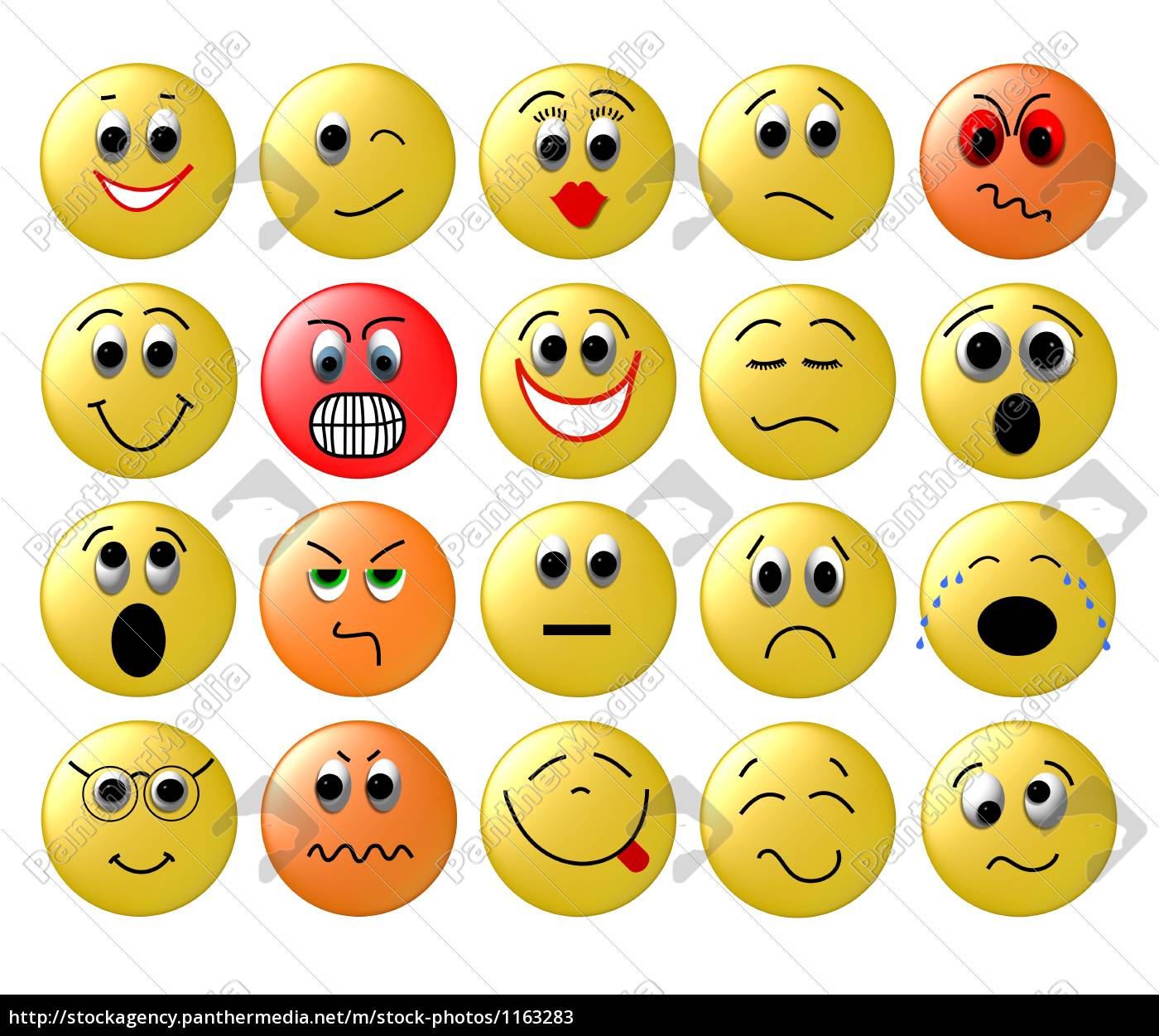 Smileys ausdrucken