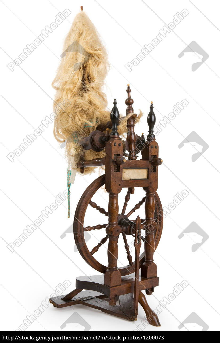 Antique Spinning Wheel Stock Photo 1200073 Panthermedia Stock Agency