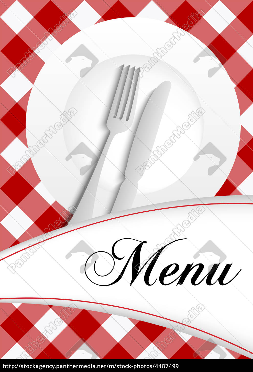 Menu Card Design Royalty Free Image Panthermedia Stock Agency