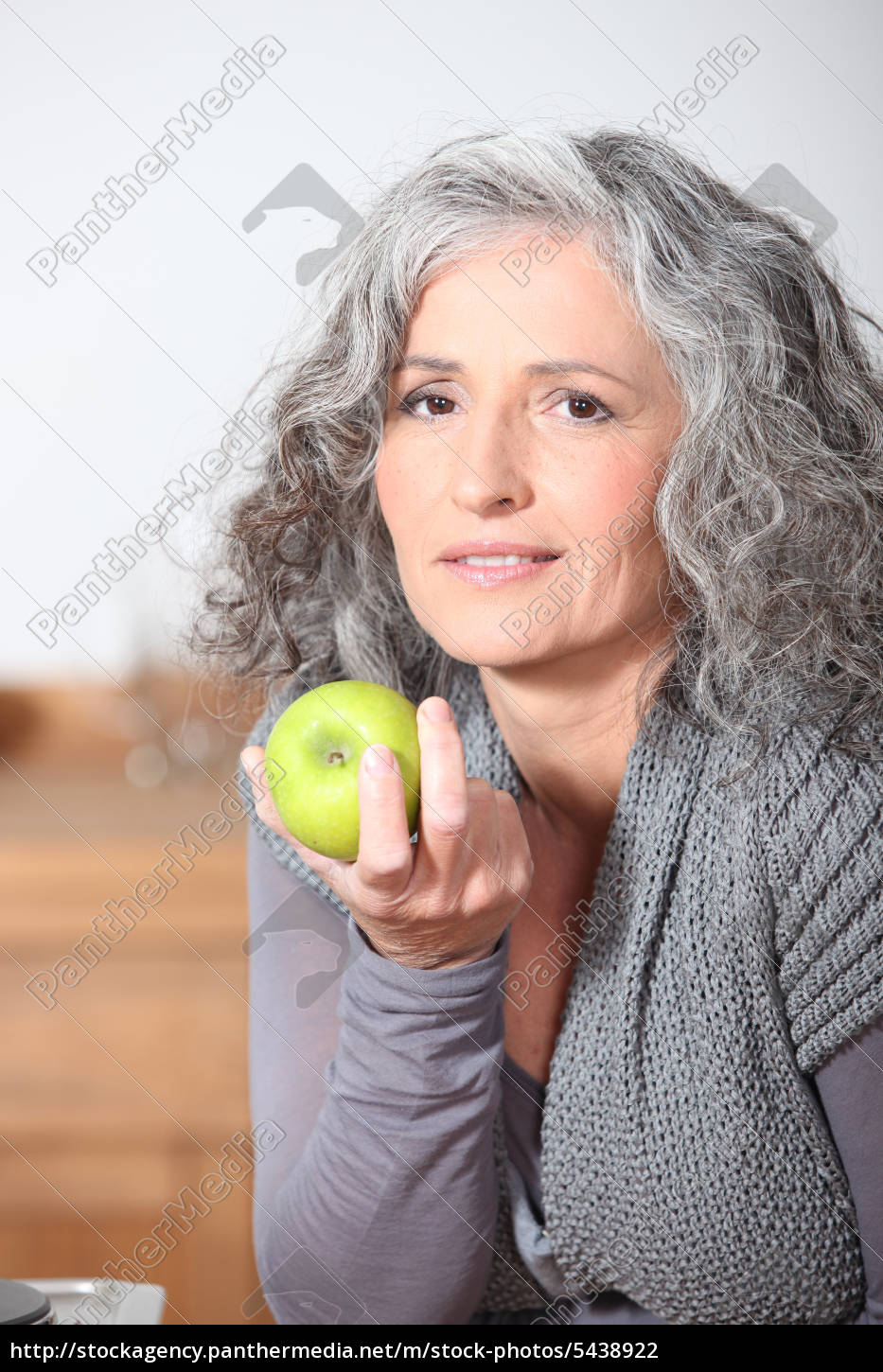 Mature granny pics free Beautiful Mature Woman Eating Green Apple Royalty Free Image 5438922 Panthermedia Stock Agency