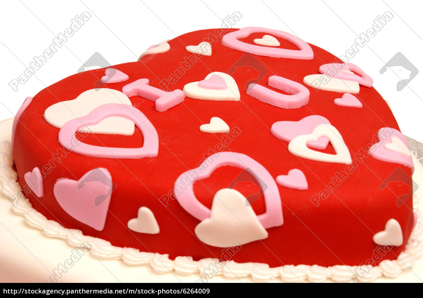 Heart Shaped Cake Royalty Free Image 6264009 Panthermedia