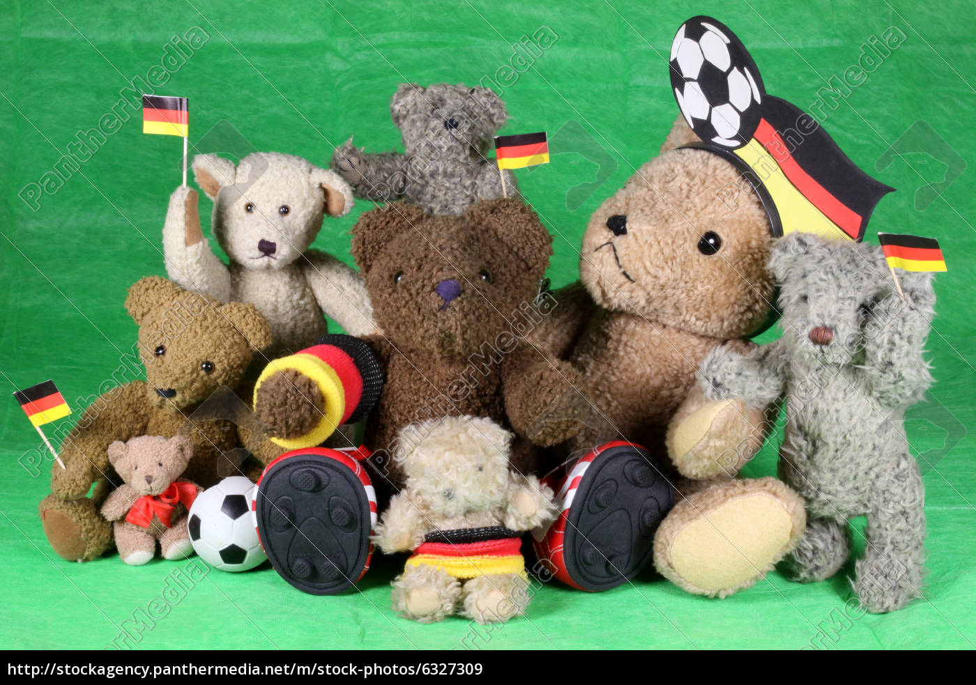 football teddy bears
