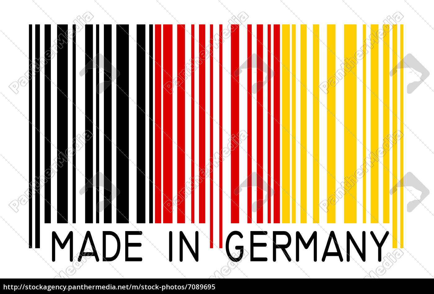 Barcode Made In Germany Stock Photo Panthermedia Stock Agency