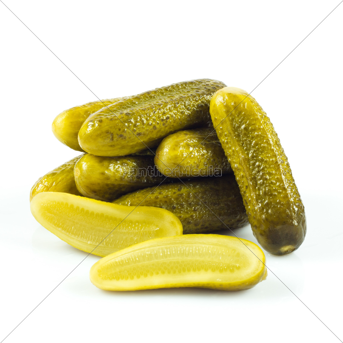 pickled-cucumbers-gherkins-on-a-white-background-royalty-free-photo