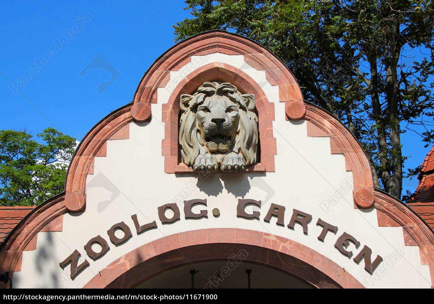 Entrance Zoo Leipzig - Royalty free photo - #11671900 | PantherMedia ...