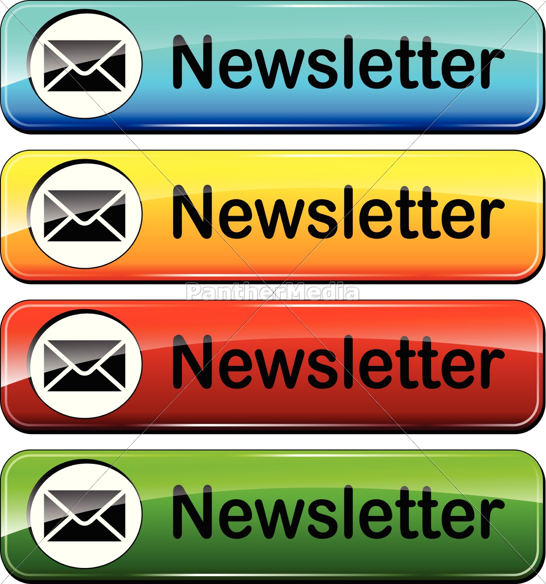 Newsletter Icon Royalty Free Image Panthermedia Stock Agency