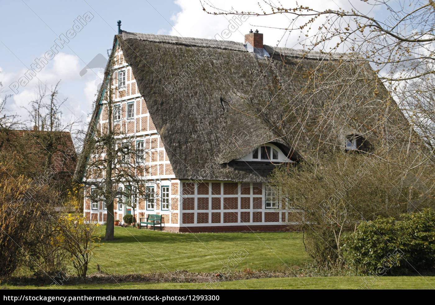 Half Timbered House In The Old Country Royalty Free Photo