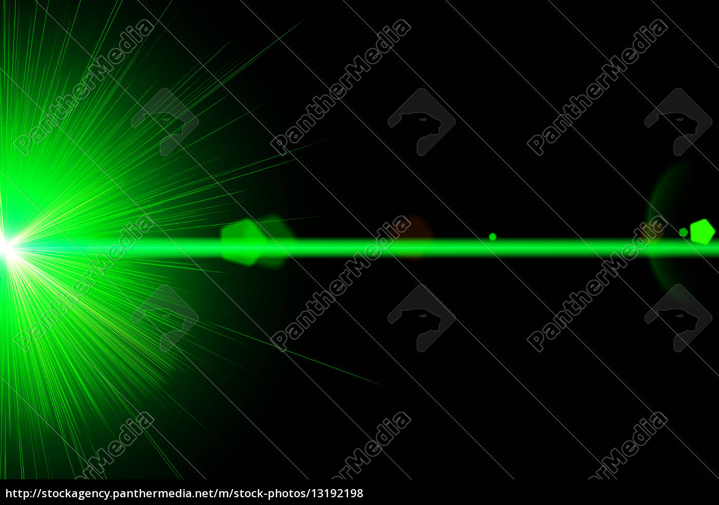 laser ray