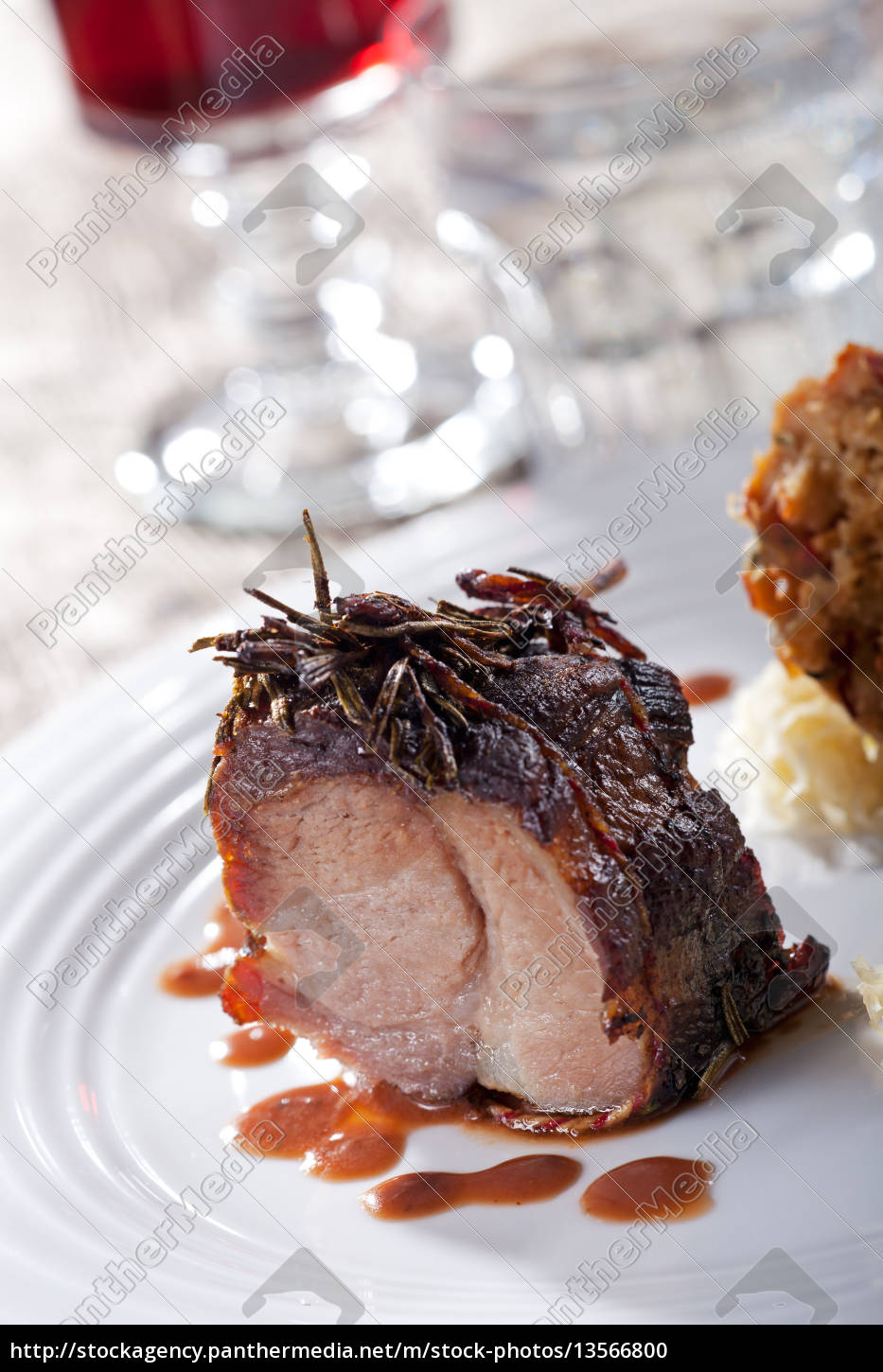 fried suckling pig with rosemary - Royalty free photo #13566800 ...