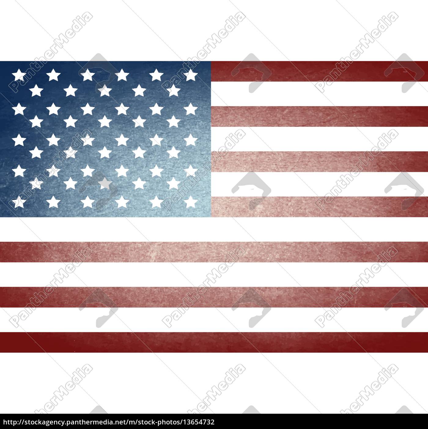 Download Grunge American Flag Royalty Free Photo 13654732 Panthermedia Stock Agency