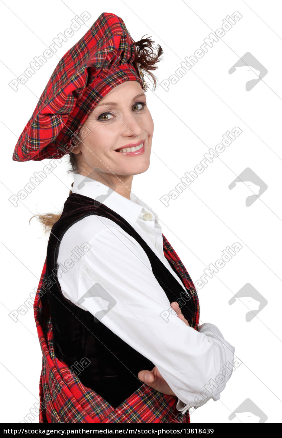 woman-wearing-traditional-scottish-outfit-stock-photo-13818439