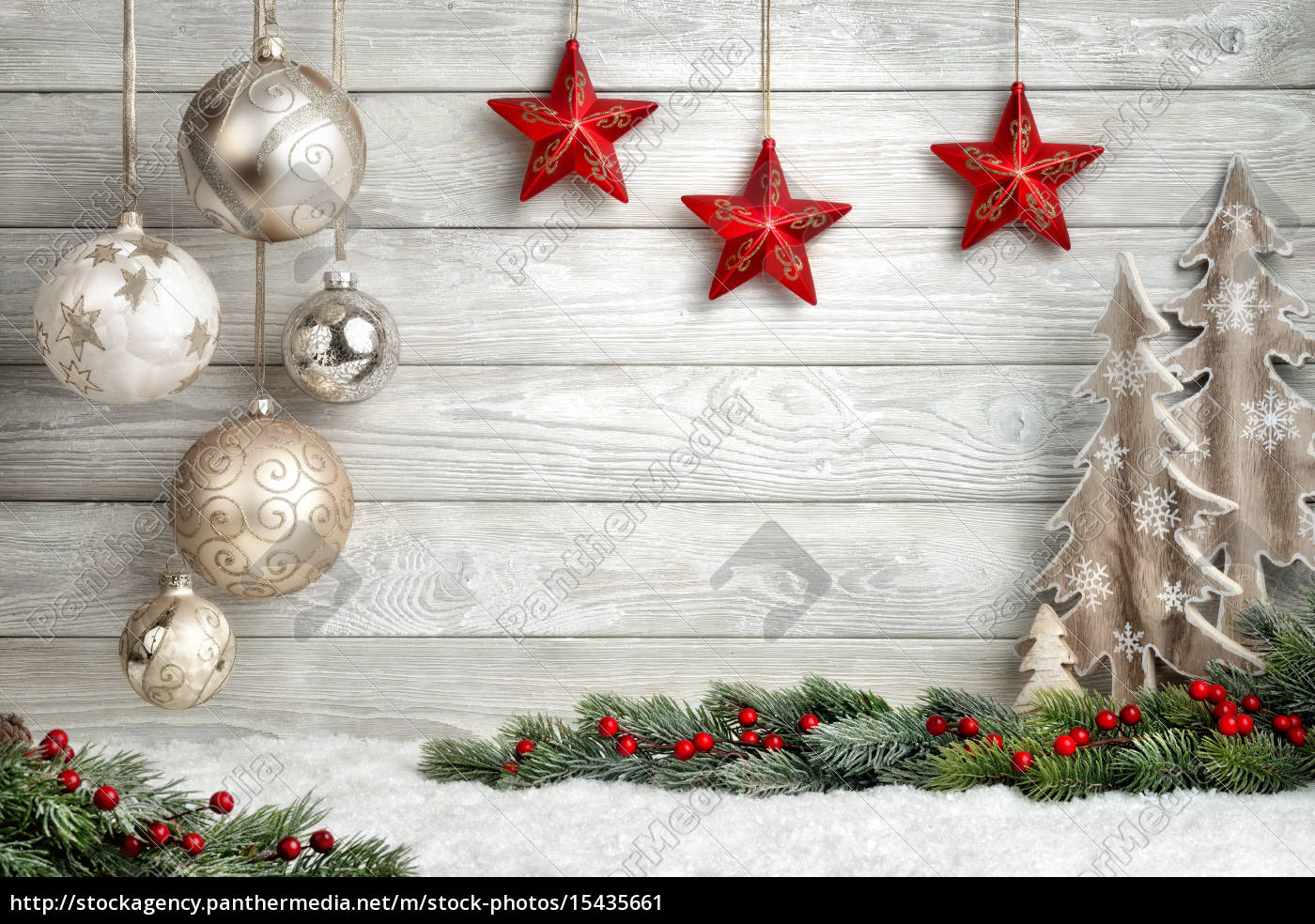 Chic Christmas background - Stock Photo ...