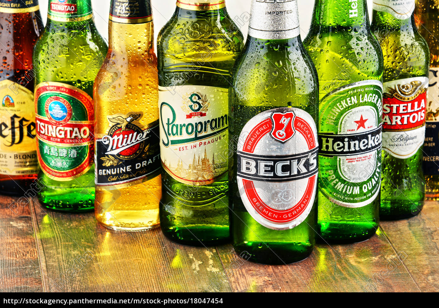 Bottled beer clearance brands